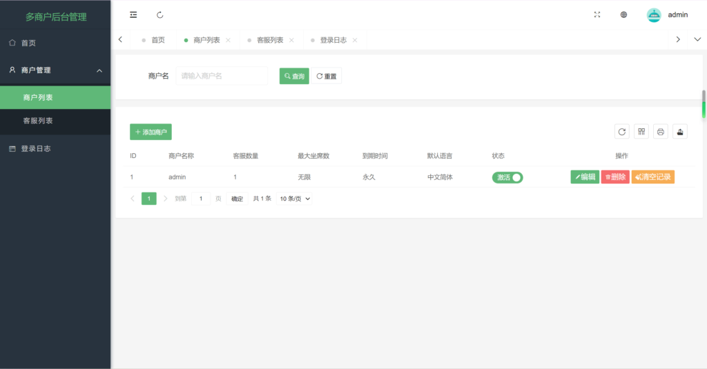 多语言在线客服 AI智能客服 多语言交流网站 多商户机器人 即时通讯聊天 翻译多语言在线翻译插图1