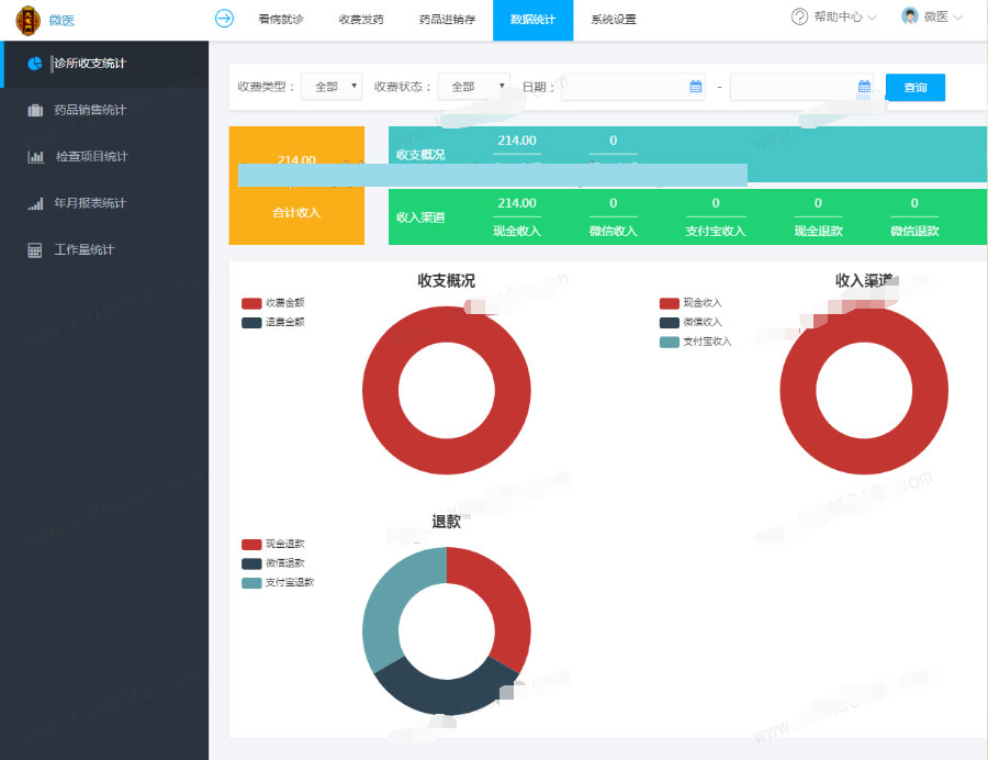 ThinkPHP医疗门诊病人挂号管理在线付款系统源码插图