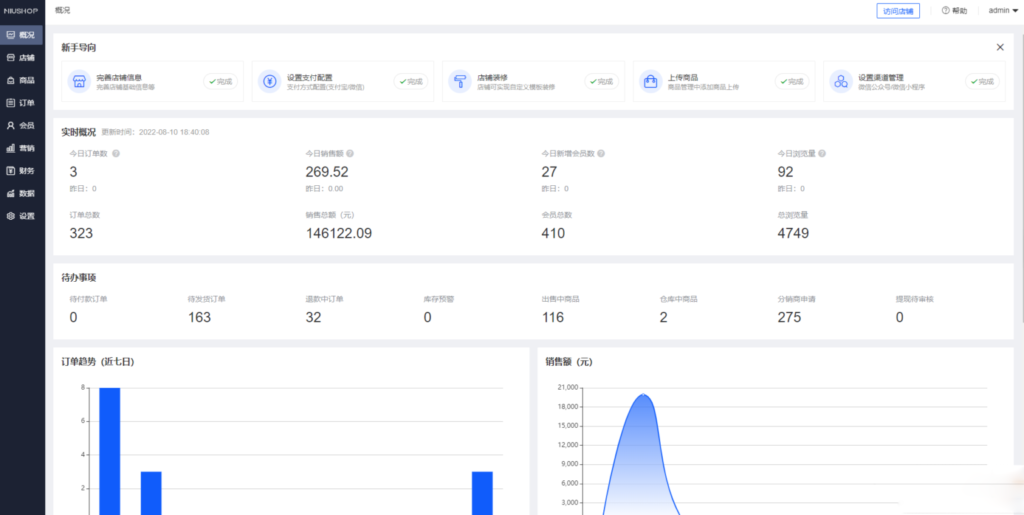 Niushop 开源商城 v5.1.7:支持PC、手机、小程序和APP多端电商的源码插图5 Niushop 开源商城 v5.1.7:支持PC、手机、小程序和APP多端电商的源码插图5