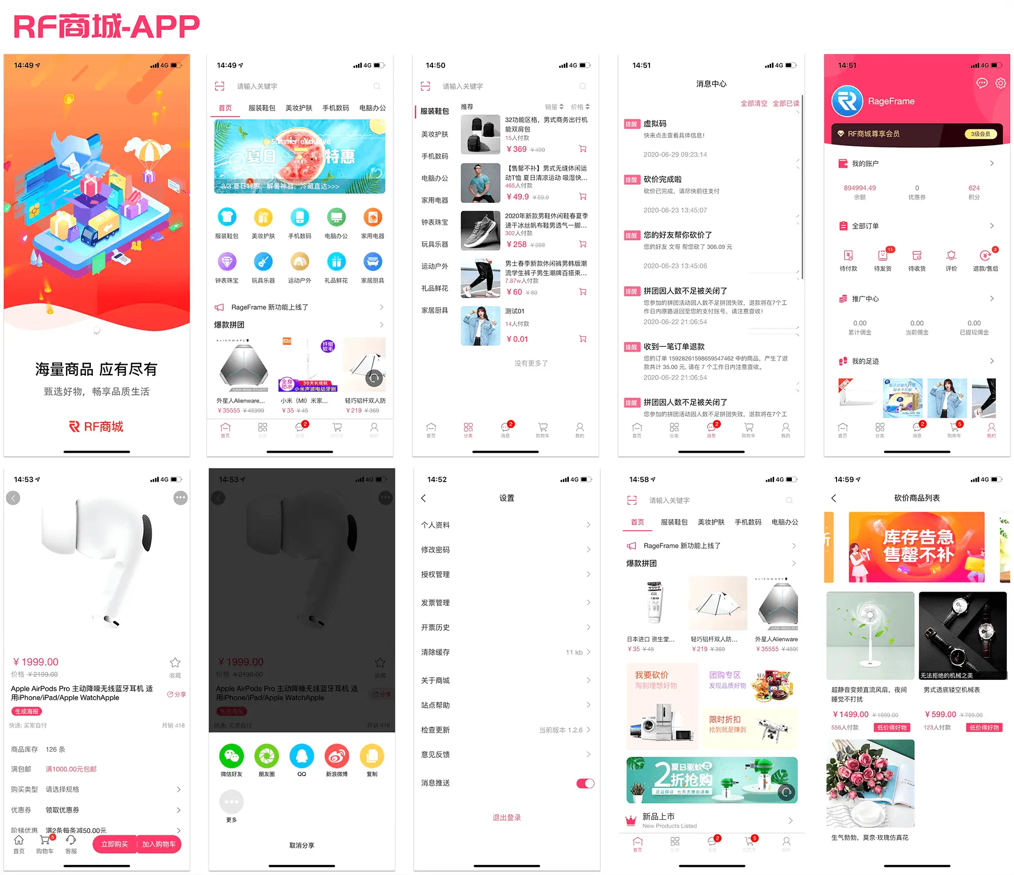 完整前后端全开源微商城电商购物系统源码-源码交易网