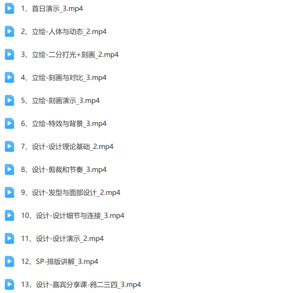 星间飞行二次元角色研修课程插图1