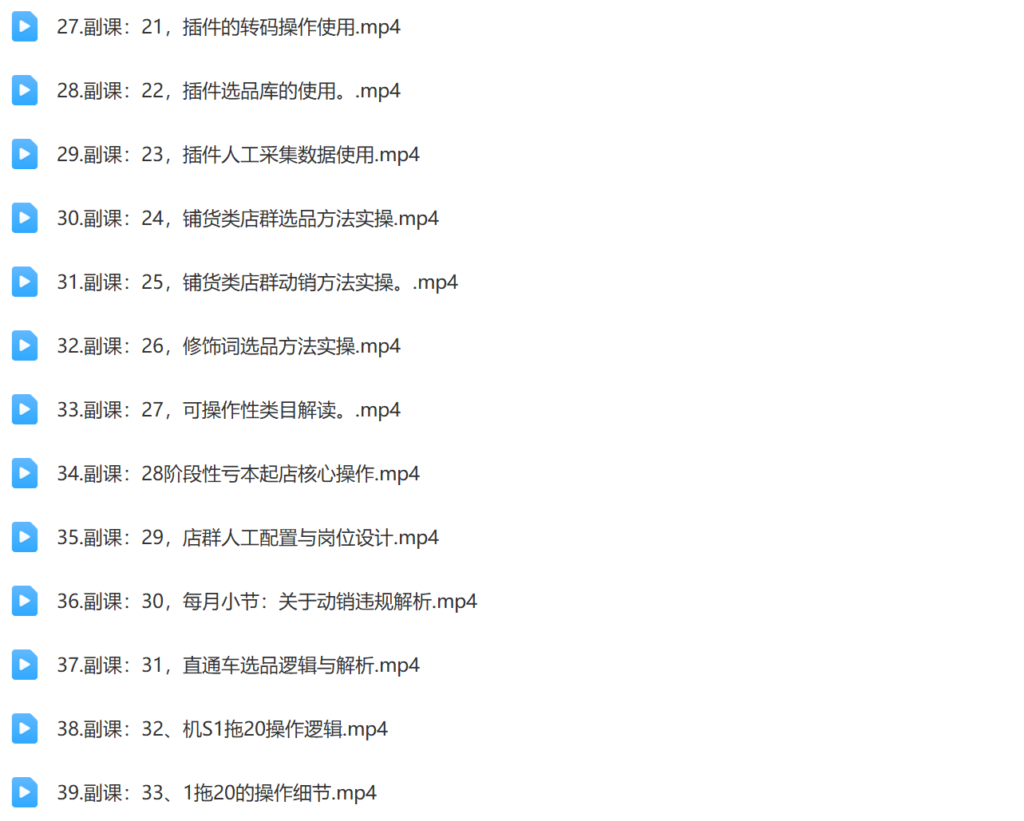 2024年全域电商矩阵109节线上课插图3