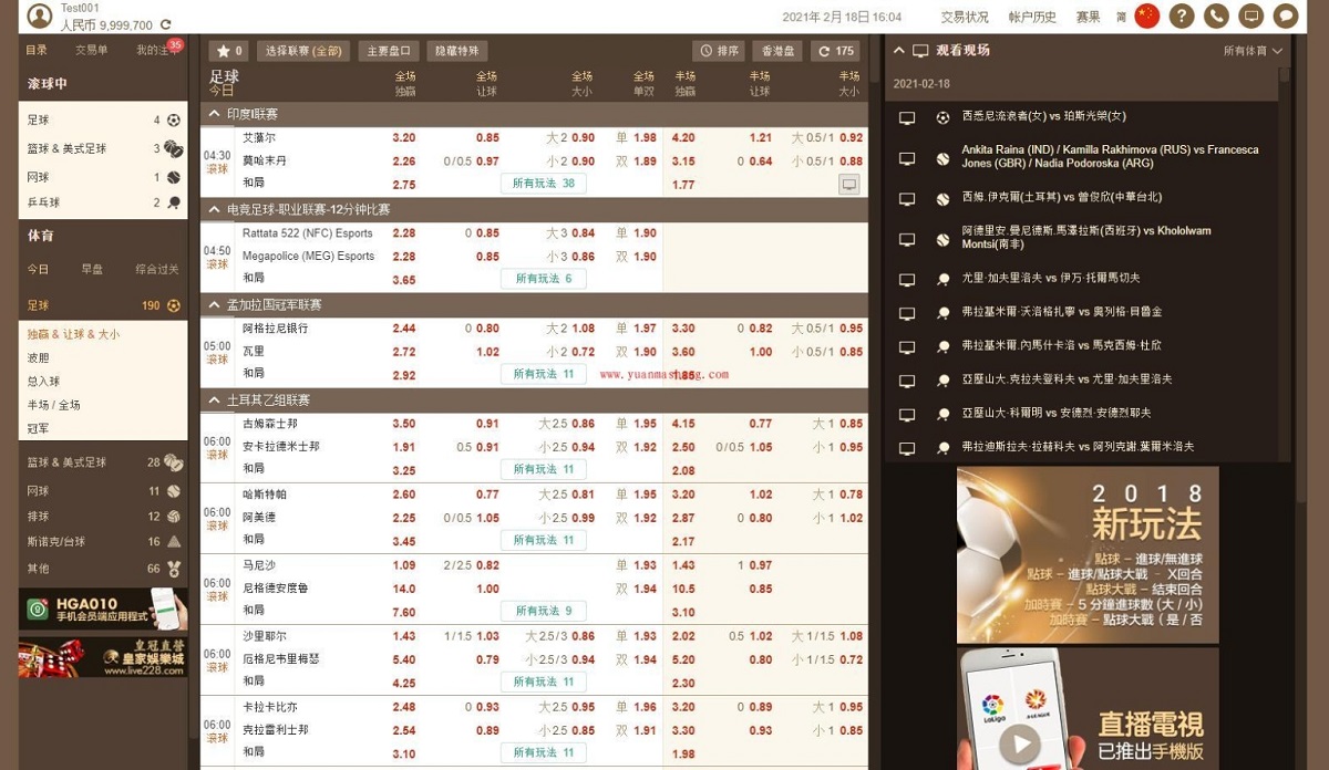 老版皇冠系统足球信用盘源码附带搭建教程插图