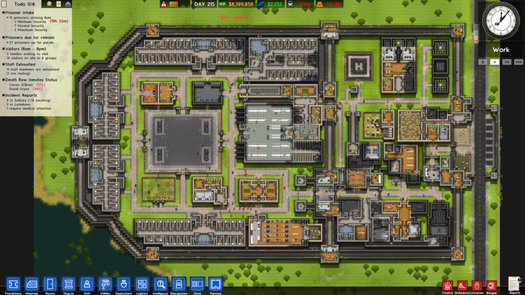 《监狱建筑师/Prison Architect》BUILD 10630057|集成DLCs|容量555MB|官方简体中文|支持键盘.鼠标|赠多项修改器|赠700人超大监狱存档-源码交易网