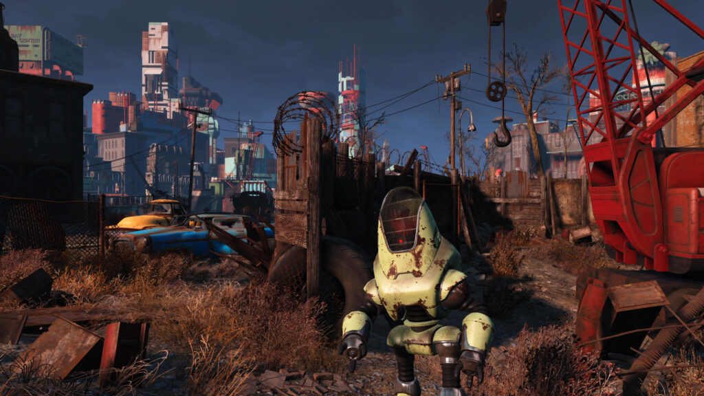 《辐射4次世代版/Fallout 4: Game of the Year Edition/附历代合集》V1.10.98|集成繁体转简体汉化补丁/机械守卫/容量35GB|附58GB的4K素材包-源码交易网