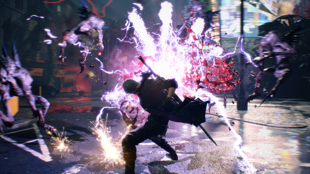 《鬼泣 5 + Vergil 豪华版（Devil May Cry 5: Deluxe Edition + Vergil）all dlcs/附历代合集》v15.12.2020 / Vergil 更新|容量40GB|官方简体中文|支持键鼠.手柄|赠官方原声135首BGM|赠多项修改器|赠全难度S评价,全秘密关卡,血宫全S评价,全技能,全武器,全收集,全CG,全服装,全超级角色存档|赠历代游戏-源码交易网