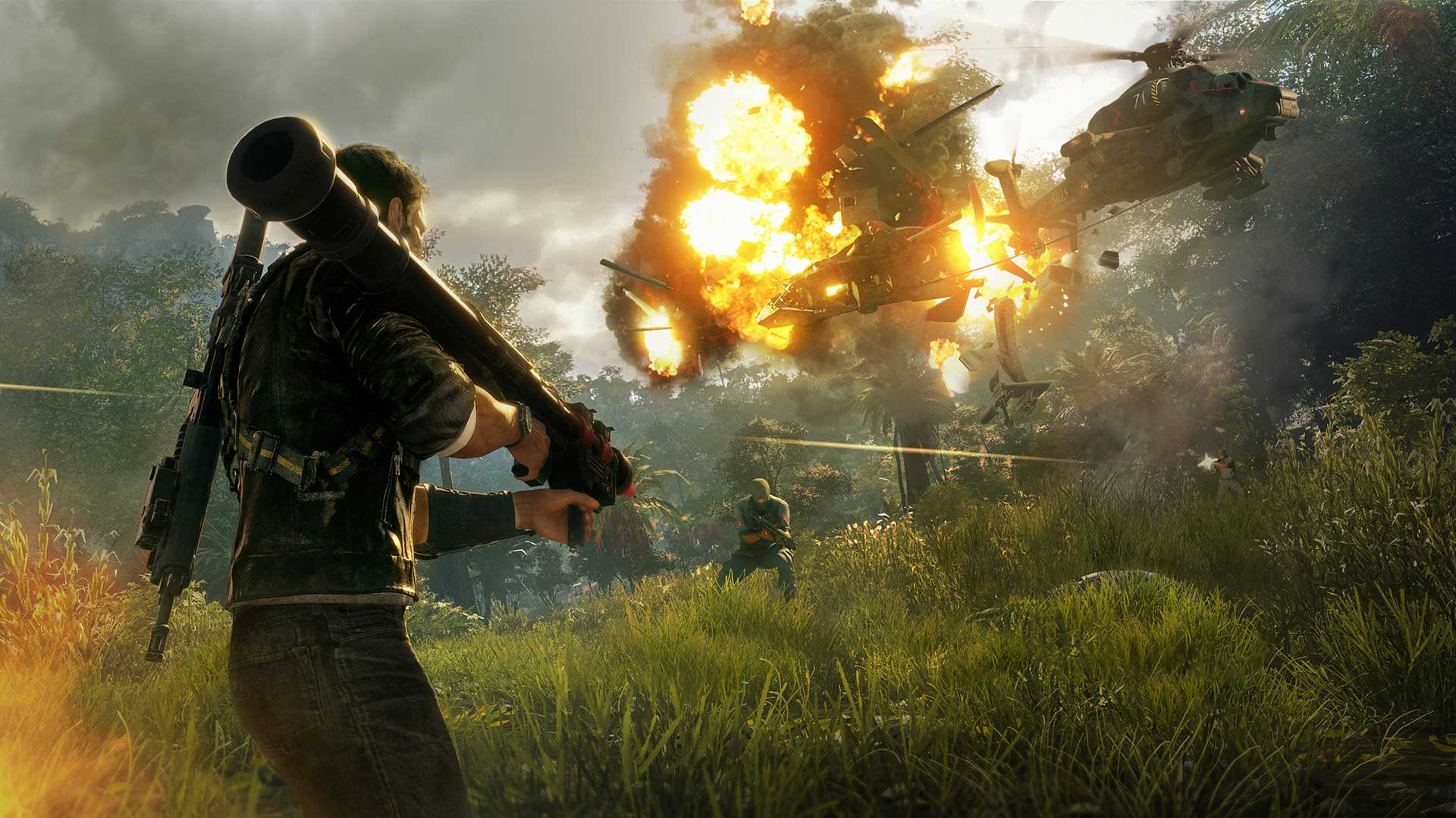《正当防卫4/3/2/1/Just Cause 4》完全版|容量71GB|官方简体中文版|支持键盘.鼠标.手柄|赠多项修改器|赠全收集.全训练任务.抓钩全解锁.空投解锁.初始存档|赠正当防卫321合集-源码交易网