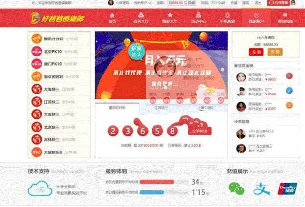 好爸俱乐部完美合买大厅+机器人cp+完整数据+完美运营+WAP+新菜种-源码交易网