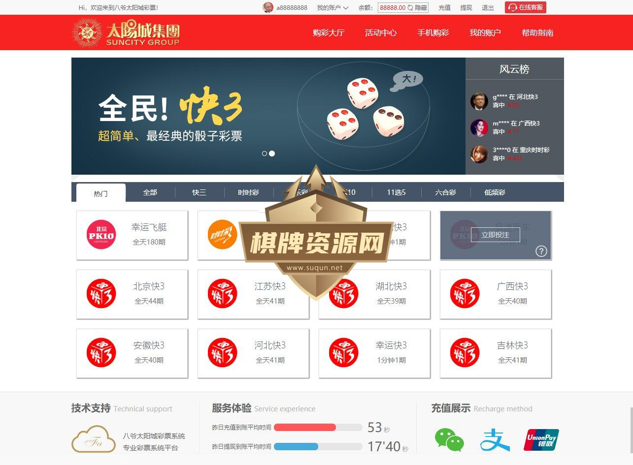 最新更新完美运营版大富二开太阳城源码组件+完整数据-源码交易网