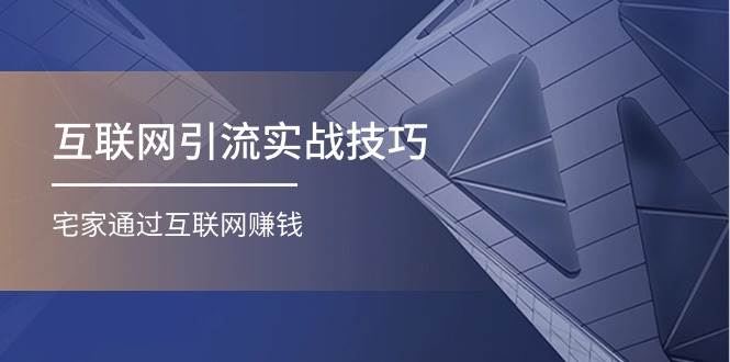 互联网引流实操技巧(适合微商，吸引宝妈)，宅家通过互联网赚钱（17节）-源码交易网