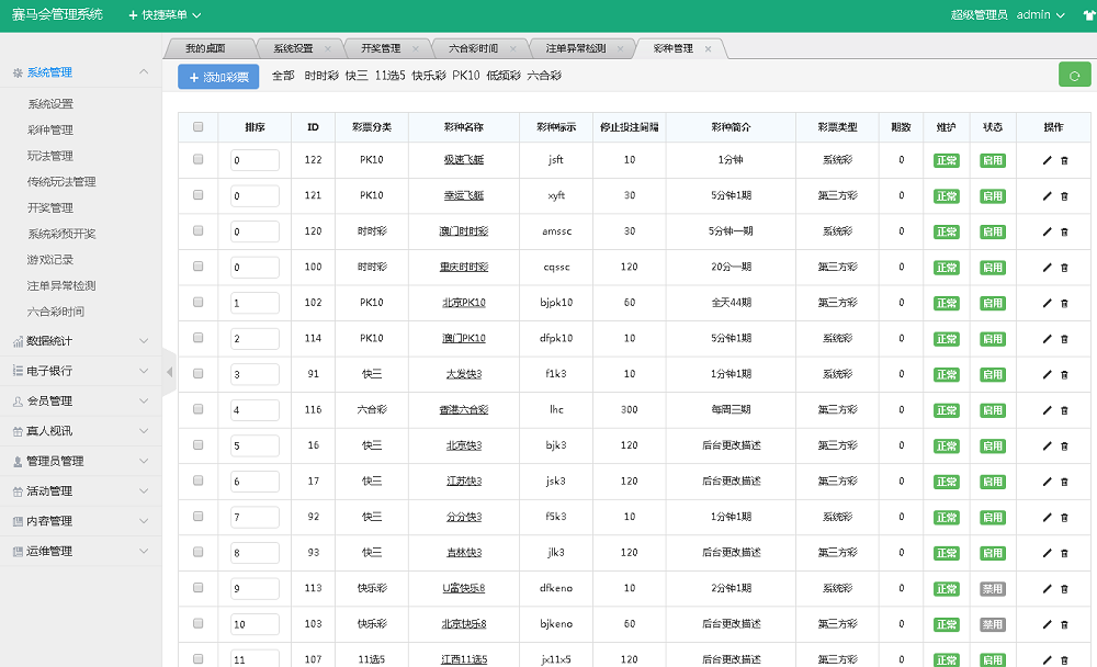 新版大富彩票网站源码,服务器里面完整打包无删减插图7 新版大富彩票网站源码,服务器里面完整打包无删减插图7