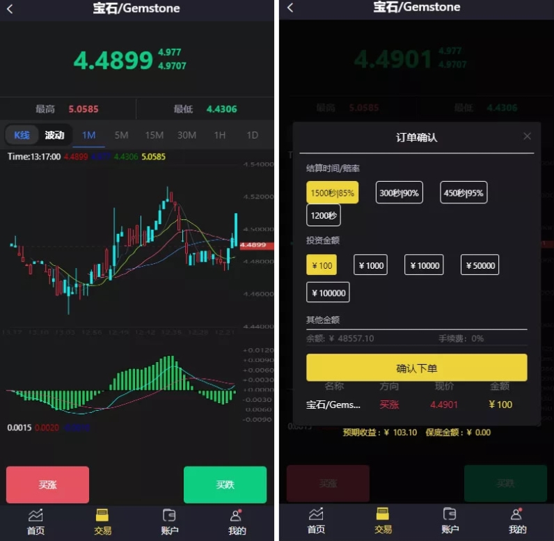 一套二开版微交易系统 香港十大贵金属交易平台 贵金属交易平台 贵金属交易app下载 微盘交易系统插图1