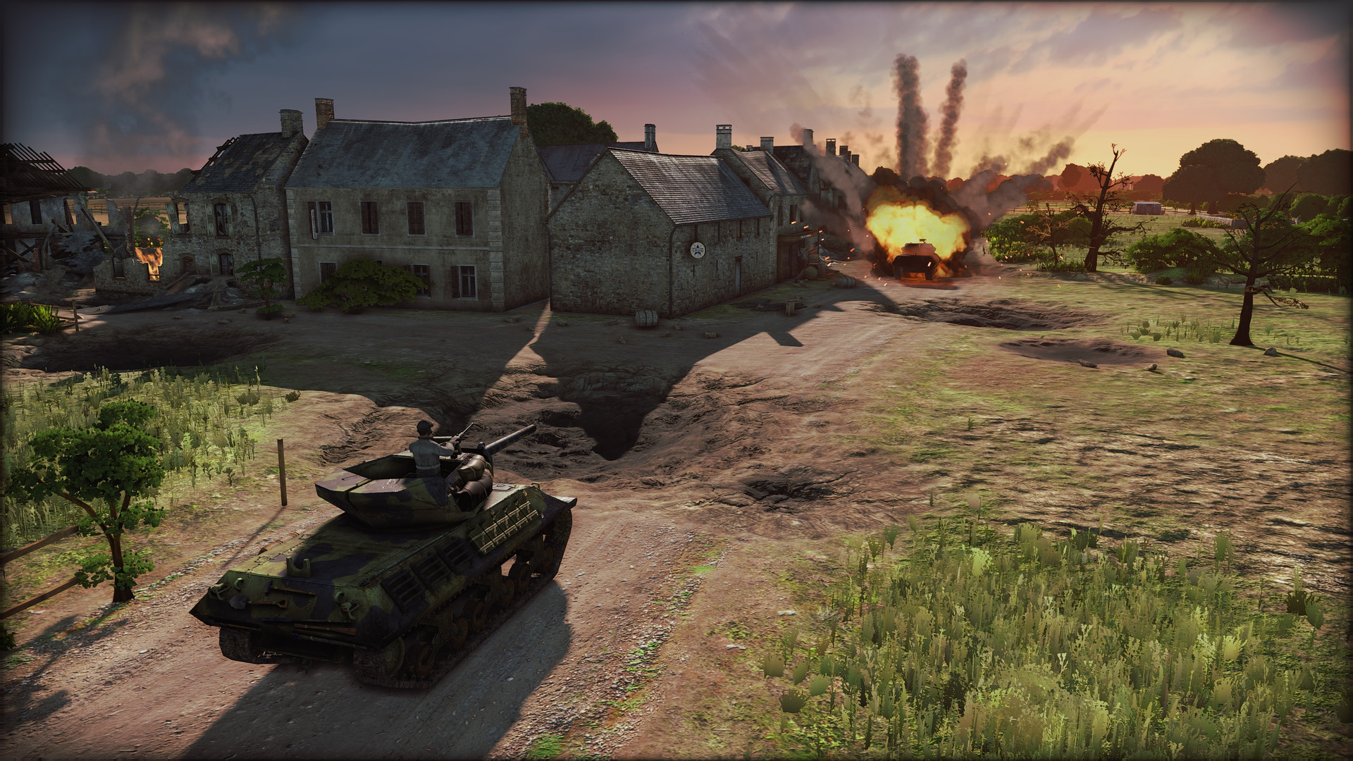 《钢铁之师：诺曼底44/Steel Division: Normandy 44》v300102836|容量38GB|官方简体中文|支持键盘.鼠标|赠多项修改器|赠官方原声17首BGM-源码交易网