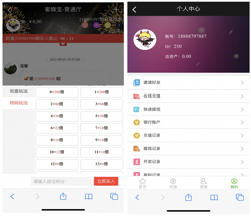 全新修复版蜜蜂宝理财源码,幸运28理财插图2