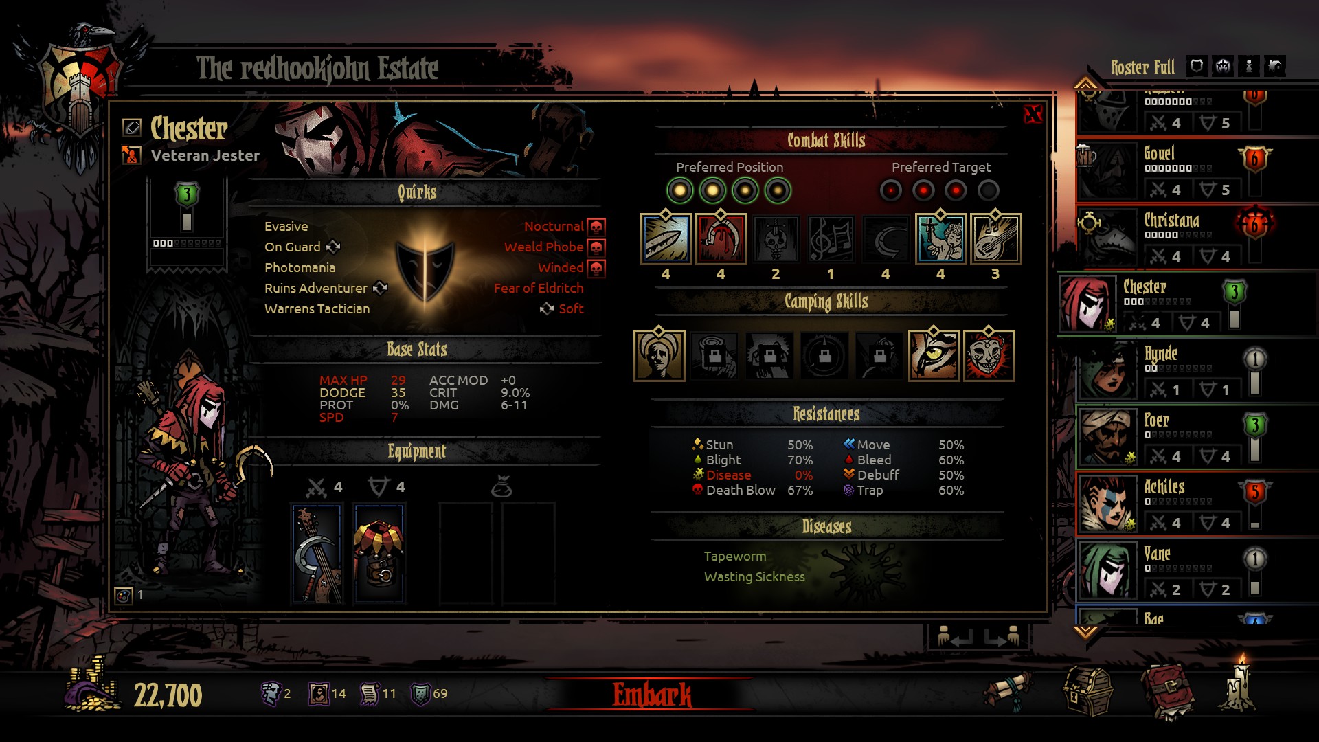 《暗黑地牢/Darkest Dungeon》v25661官中简体|容量3.72GB赠多项修改器|赠4周解锁存档-源码交易网