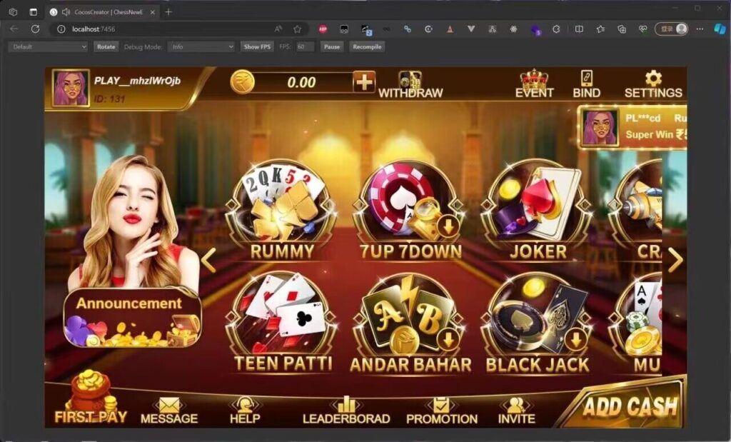 H5+APP印度棋牌电玩游戏全套源码-源码交易网