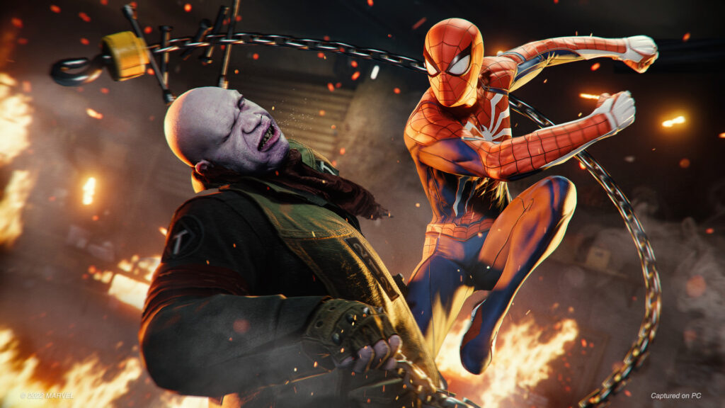 《漫威蜘蛛侠：重制版/Marvel s Spider Man Remastered》V2.1/官方繁体中文/赠二十七项修G器/100%全收集.全时装.全收藏.全技能.全资源存档/容量78.9GB插图
