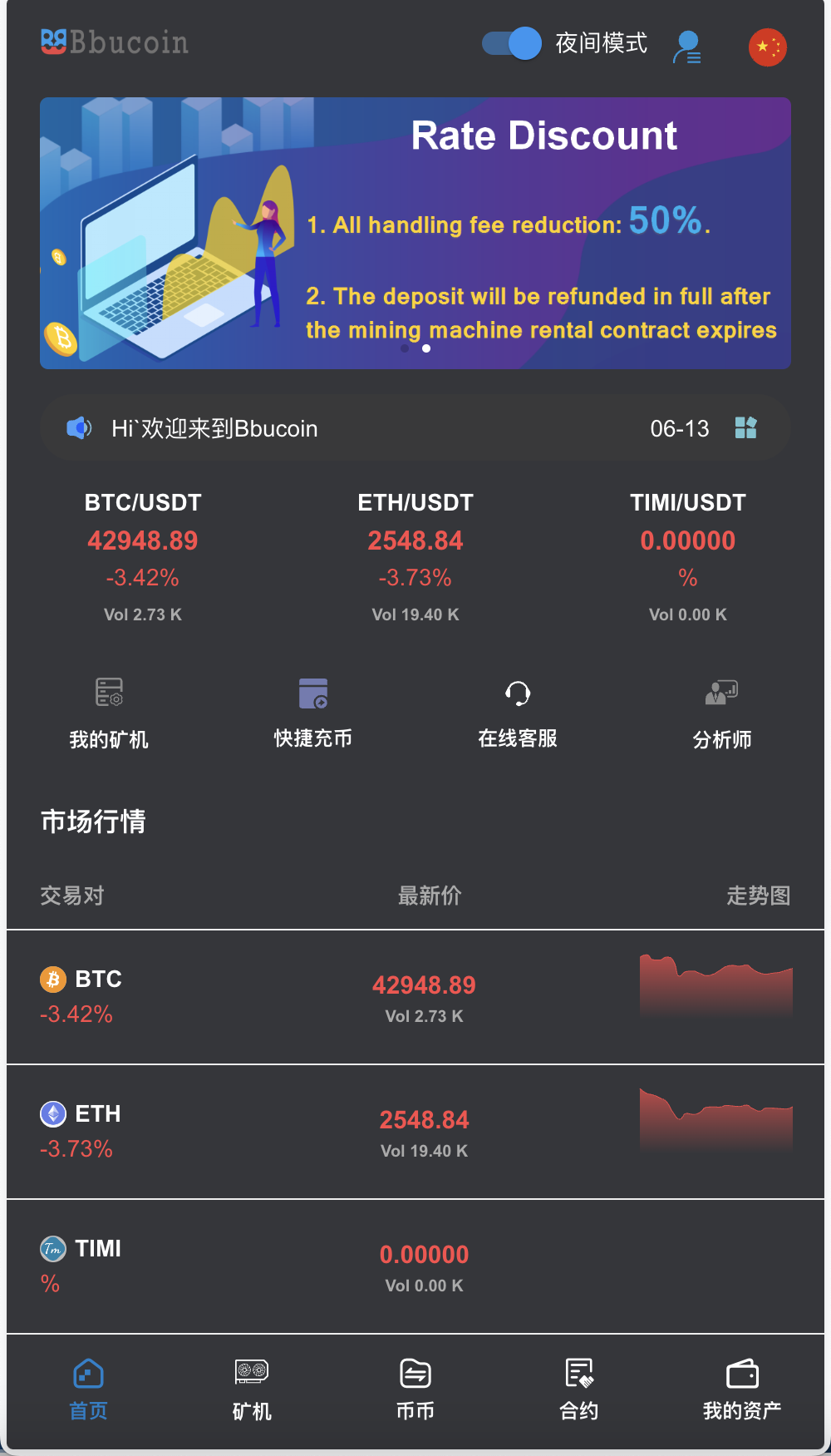 BBuCoin多语言交易所/币币交易+期权交易+秒合约交易+合约交易+机器人+平台币发行+行情控制+行情k线预设+跟投分析+完整教程-源码交易网