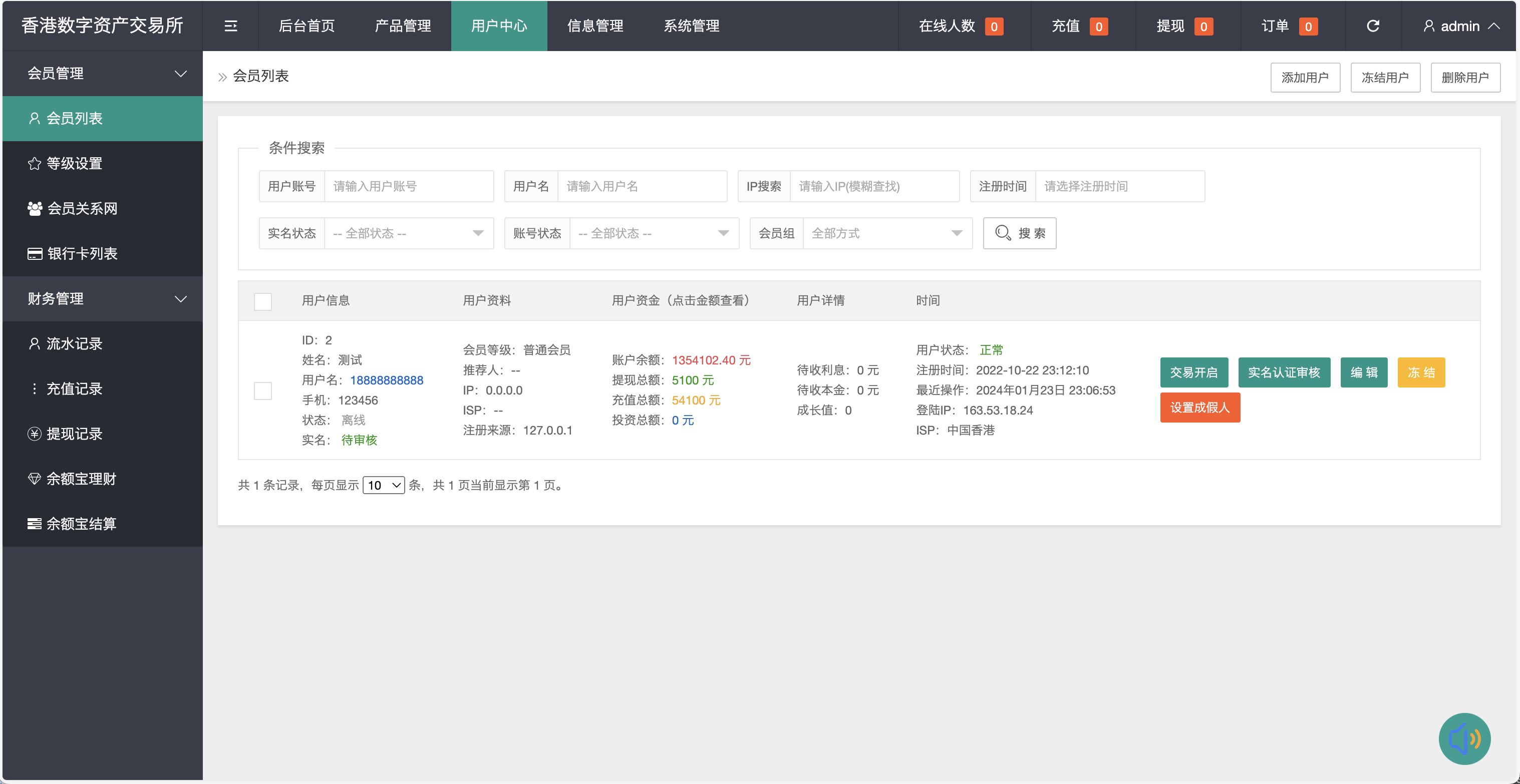 周大生珠宝vue微盘微交易源码/贵金属交易平台+搭建教程插图14