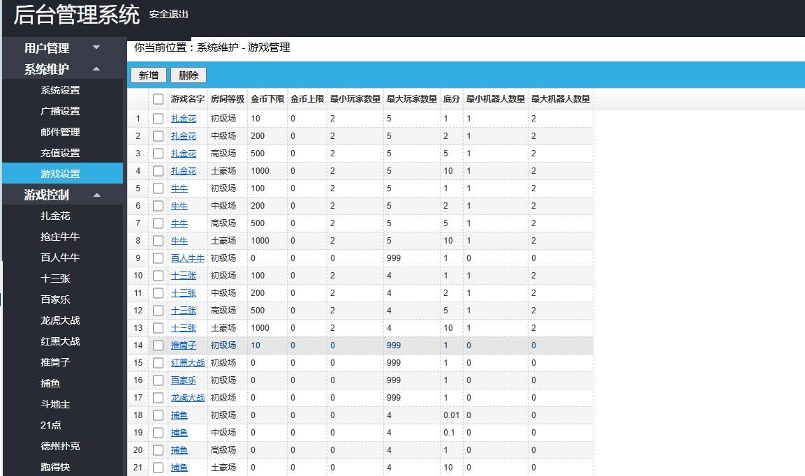 藏宝库王者版全套棋牌源码下载多端互通棋牌源代码插图4