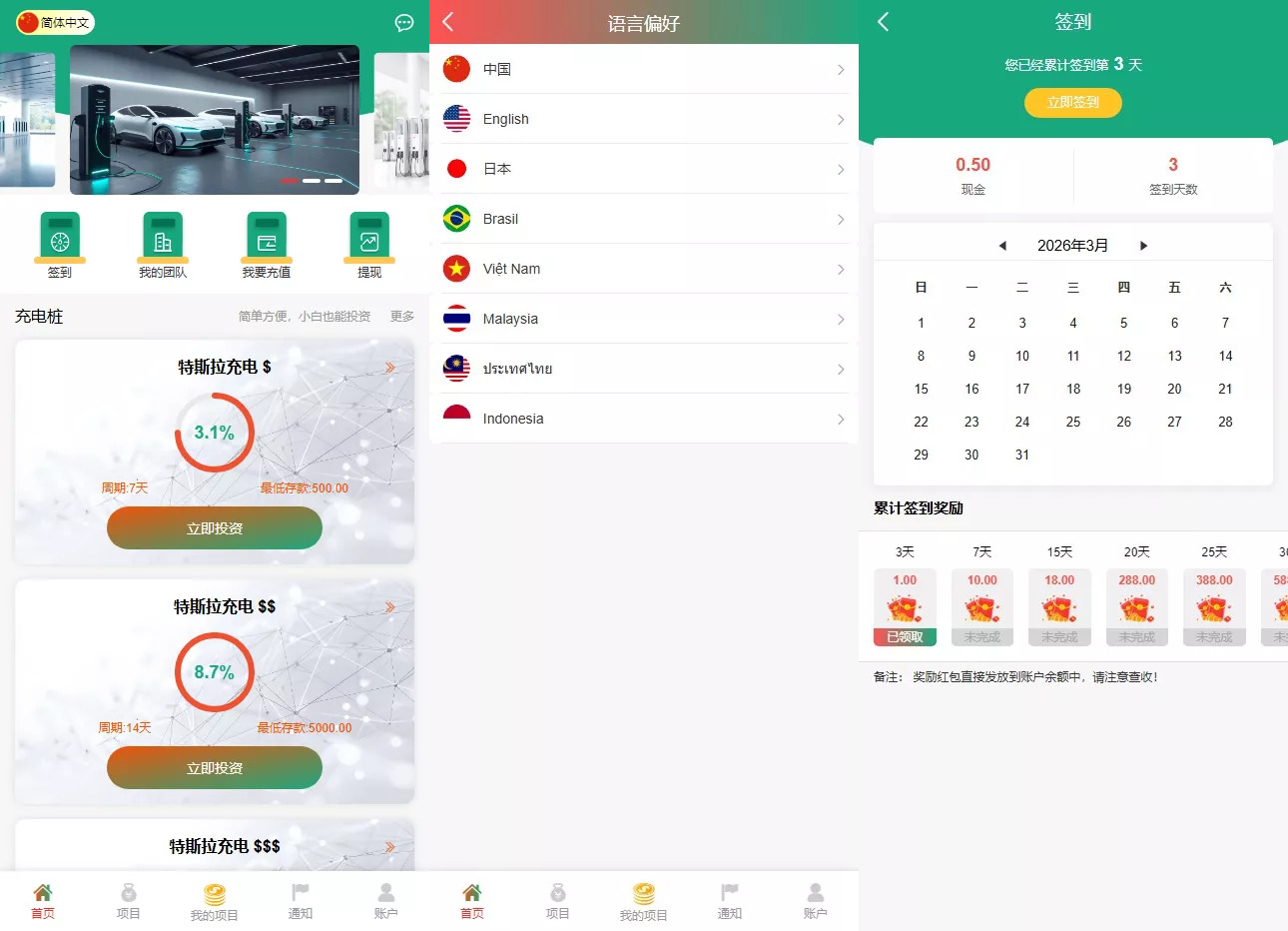 【WK新能源多语言投资理财源码】新能源投资返利源码+充电桩+氢能源+光伏发电+前端vue纯源码+后端php-源码交易网