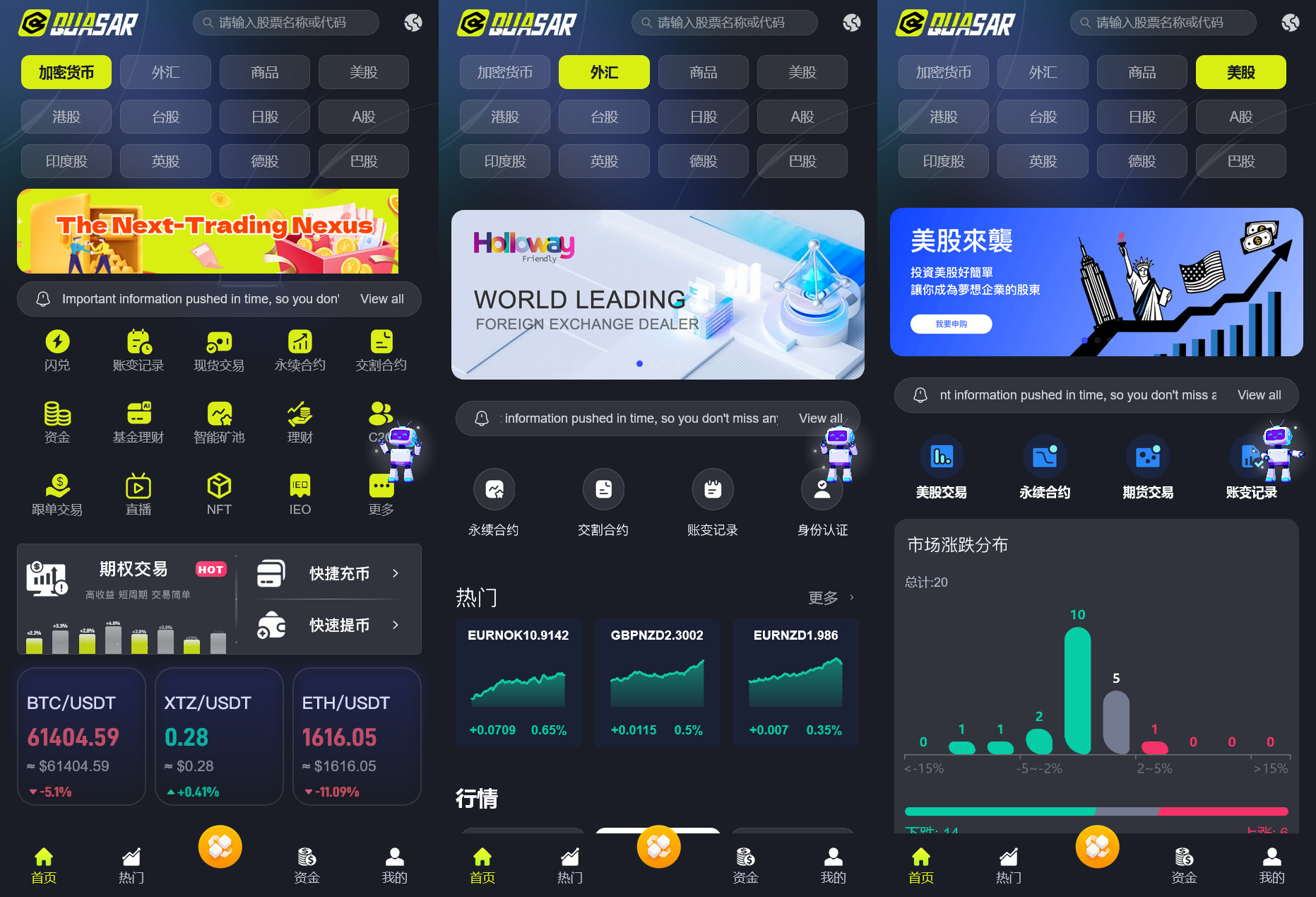 【全新UI综合交易所源码】C2C+股票+外汇+直播+AI问答+跟单+矿机+大宗商品股交易所源码+全开源+完整搭建教程-源码交易网